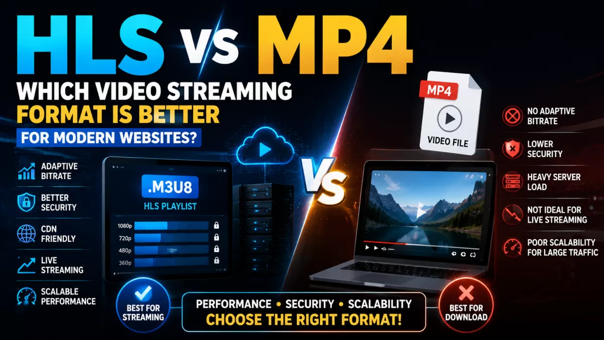 HLS vs MP4: Which Video Streaming Format Is Better for Modern Websites?