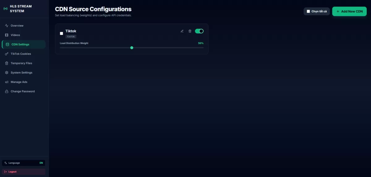 Build Your Own Server HLS TikTok CDN: Secure HLS Streaming & Auto Multi-CDN Sync!