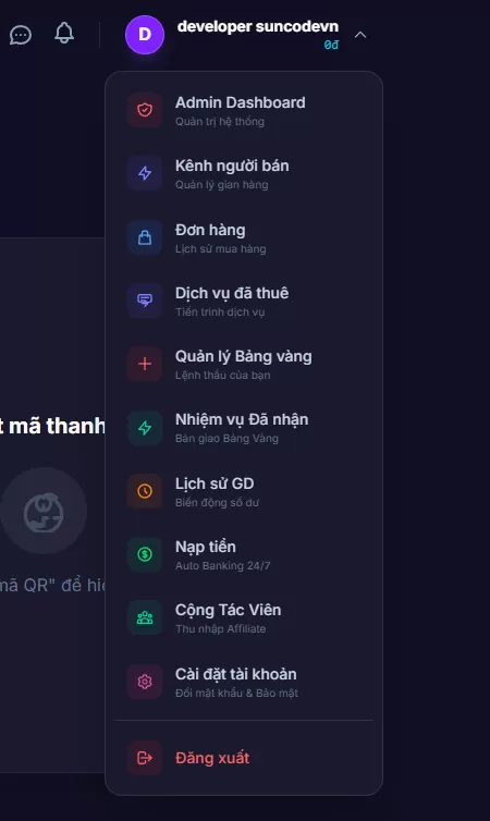 Full Source Code Tạp Hoá MMO Nextjs